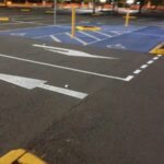 Carpark line marking