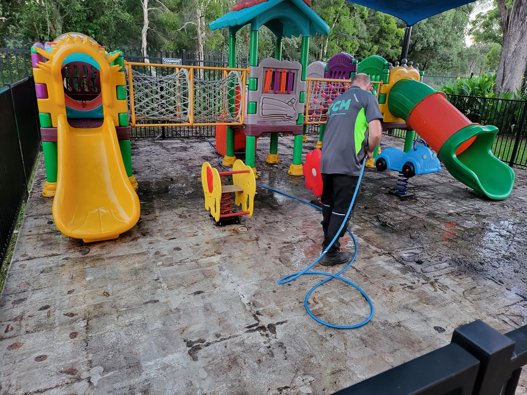Playground soft fall resurfacing - St Mary's Diggers Club