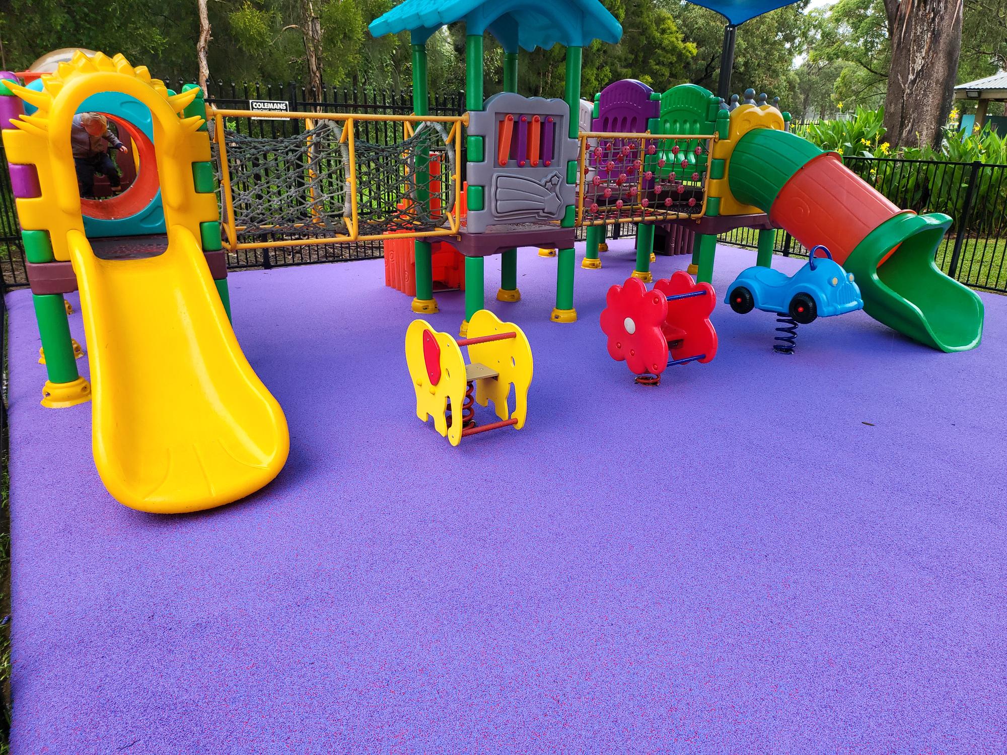 Playground soft fall resurfacing - St Mary's Diggers Club