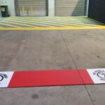 Loading Dock line marking- Nepean Shopping Village