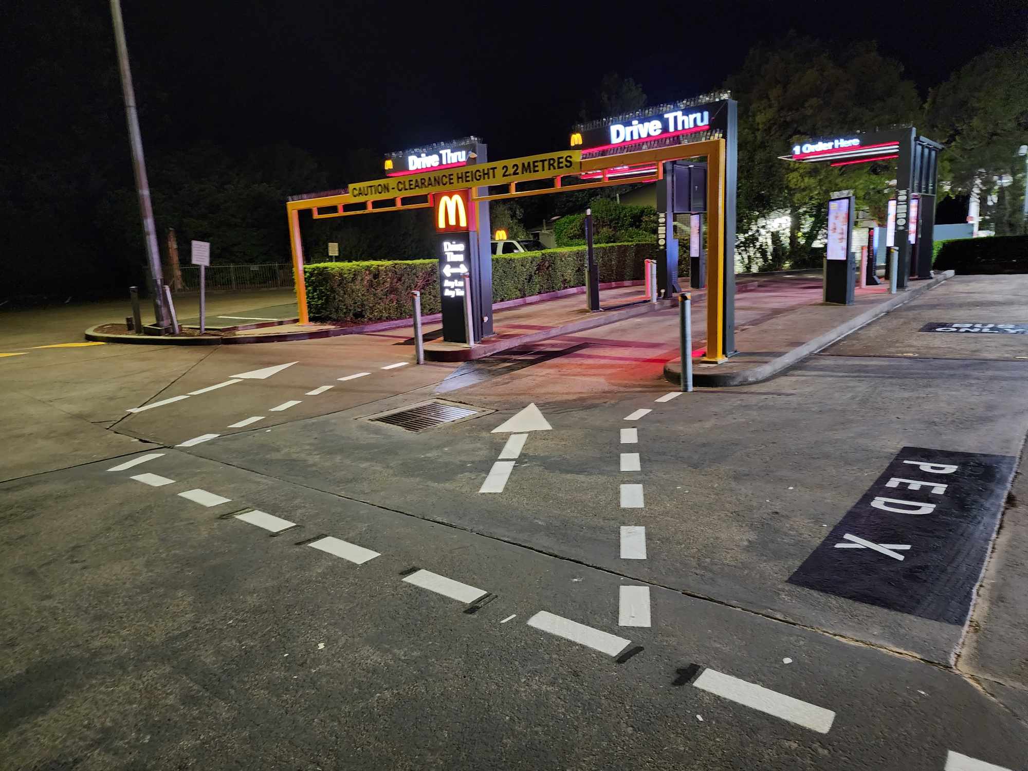 LIne Marking Blaxland McDonald's