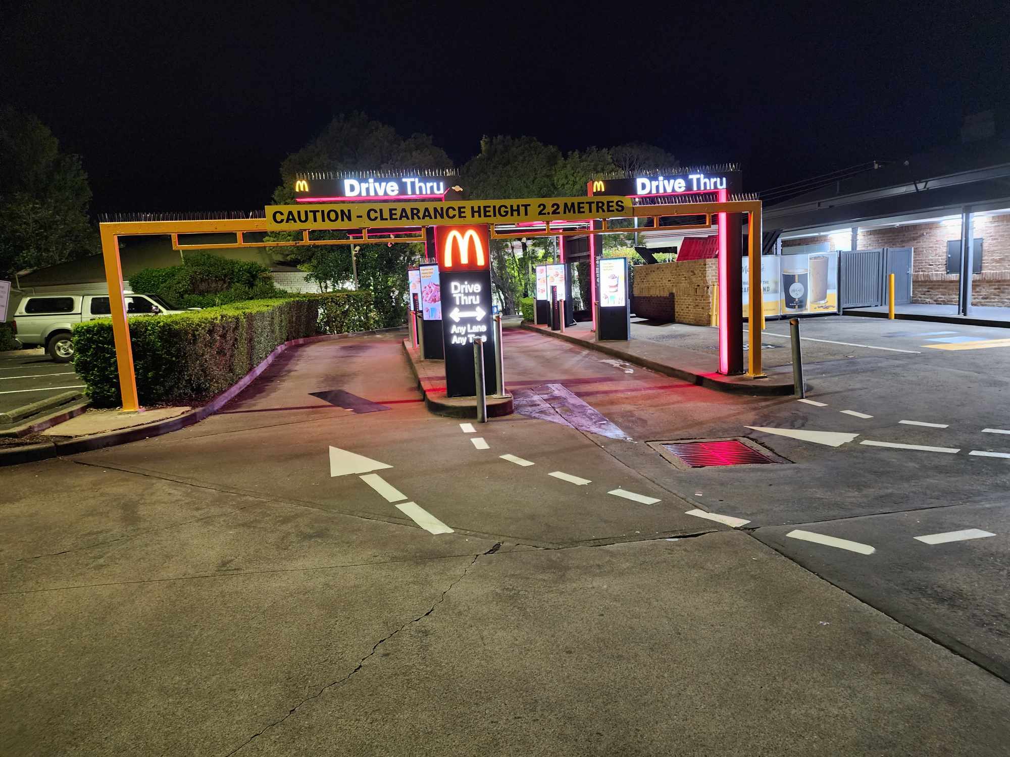 LIne Marking Blaxland McDonald's