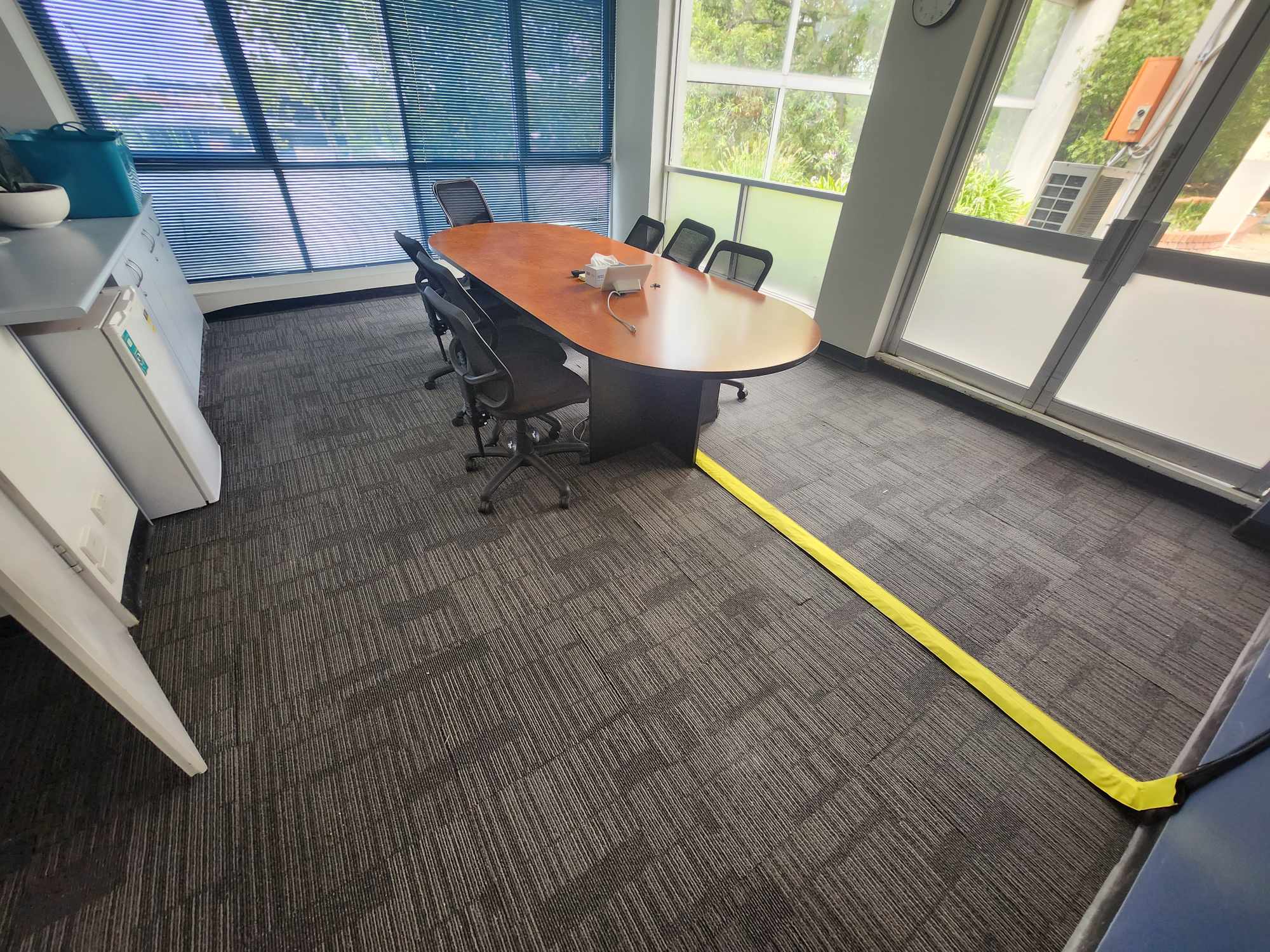 Boardroom floor- after