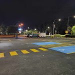 Line marking Panthers McDonalds